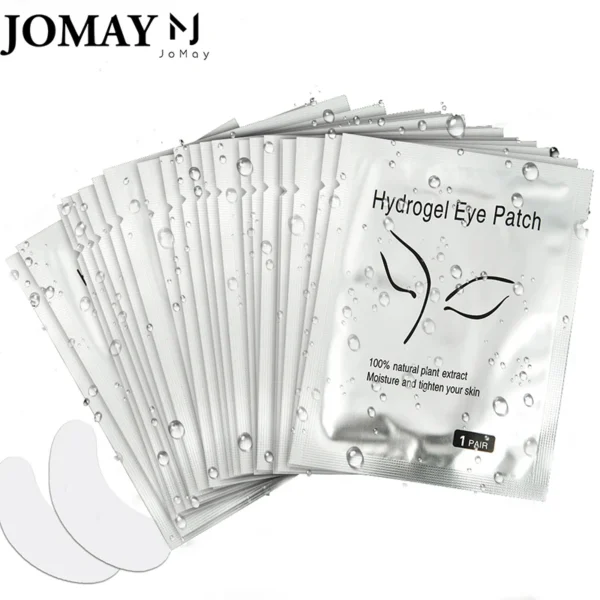 50Pairs/Lots Eye Patches Eyelash Extension Under Eye Pads Hydrogel Patches For Extension Padding For Eyelash Extension Makeup